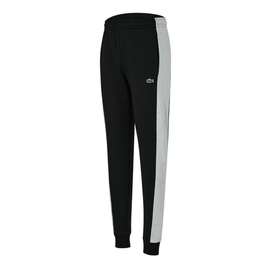 Lacoste Mens XH1428 Slim Joggers (Black/Silver) - Image 4