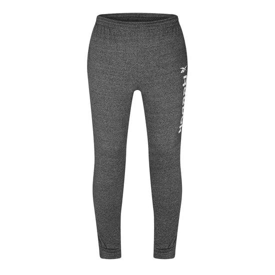 Reebok Klassieke fleece-joggingbroeken voor kinderen (Zwart gemêleerd) - Image 1