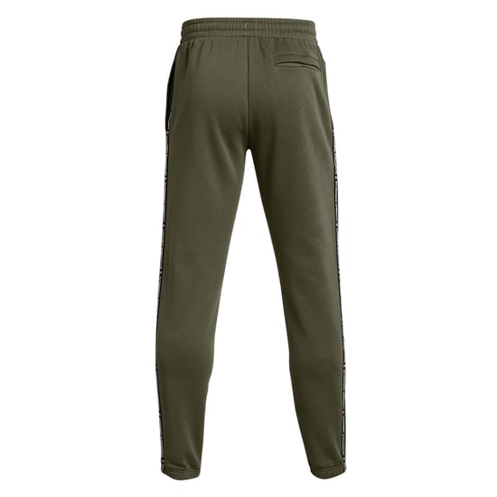 Under Armour Slanke joggingbroek voor heren van fleece met band (Groen) - Image 2