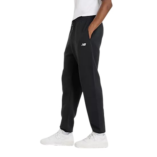 New Balance Mens Essentials Small Logo Jogging Bottoms (Black) - Image 3