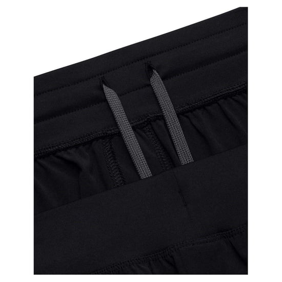Under Armour Mens Project Rock Reflective Jogging Bottoms (Black) - Image 3