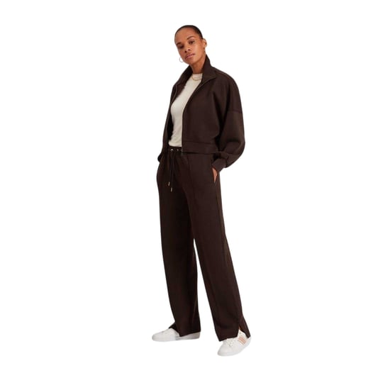 Ted Baker Dames/Dames Open Hem Joggingbroek (Donkerbruin) - Image 3