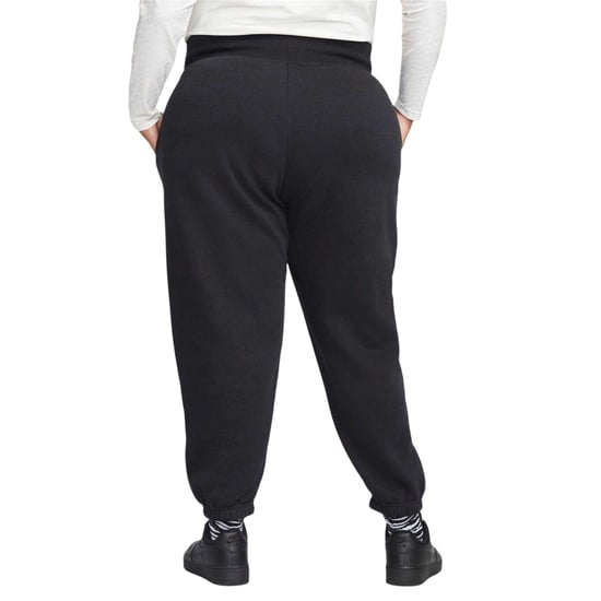 Nike Dames/Dames Phoenix Fleece Joggingbroek (Zwart/zeil) - Image 2