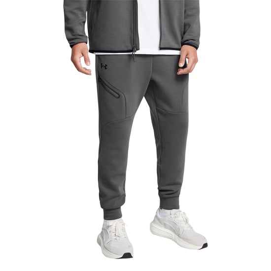 Under Armour Unstoppable fleece joggingbroek met smalle pasvorm voor heren (Kasteel Rots) - Image 3
