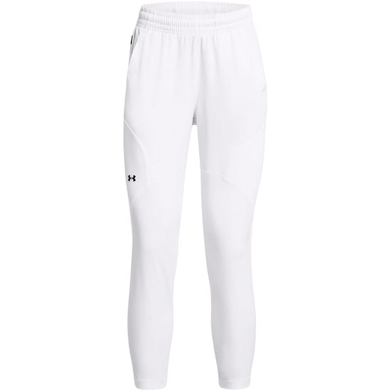 Under Armour Joggingbroek met ‘Unstoppable’-logo voor dames (Wit) - Image 2