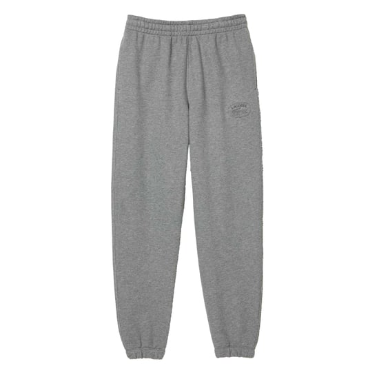 Lacoste Womens/Ladies Organic Cotton Embroidered Logo Sweatpants (Grey) - Image 2