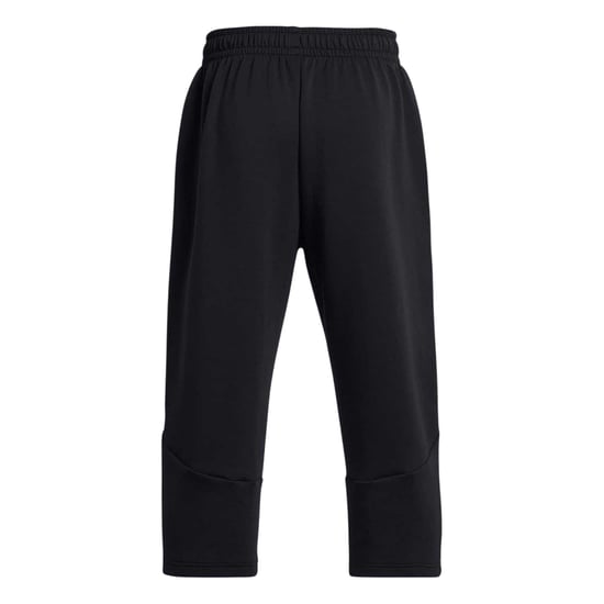 Under Armour Effen, ruimvallende fleece-joggingbroek voor heren (Zwart) - Image 3