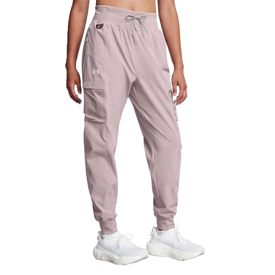 Under Armour Womens/Ladies Trail Run Side Pocket Joggers (Grey) - Image 1