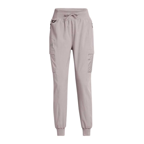 Under Armour Womens/Ladies Trail Run Side Pocket Joggers (Grey) - Image 2