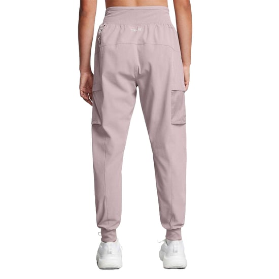 Under Armour Womens/Ladies Trail Run Side Pocket Joggers (Grey) - Image 3