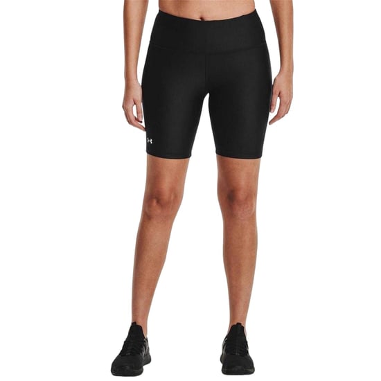 Under Armour Dames/Dames HeatGear Biker Shorts (Zwart) - Image 1
