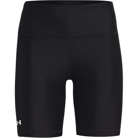 Under Armour Dames/Dames HeatGear Biker Shorts (Zwart) - Image 2