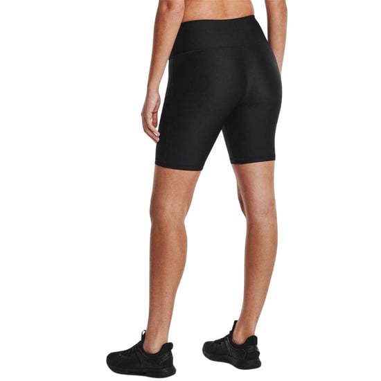 Under Armour Dames/Dames HeatGear Biker Shorts (Zwart) - Image 3