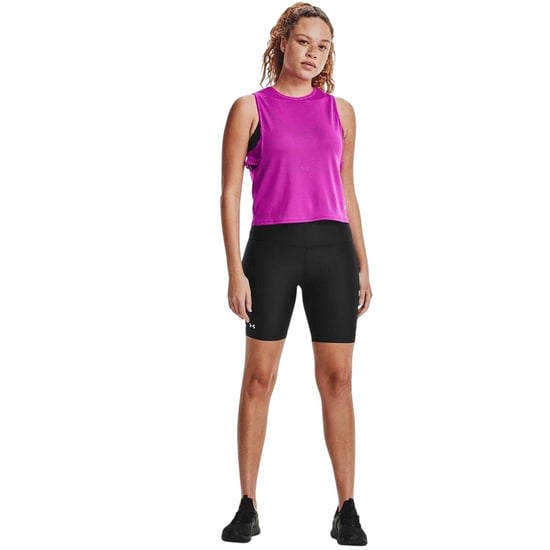Under Armour Dames/Dames HeatGear Biker Shorts (Zwart) - Image 4