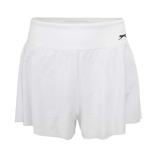 Slazenger Dames/Dames Court Lichtgewicht Shorts (Wit) - Image 1