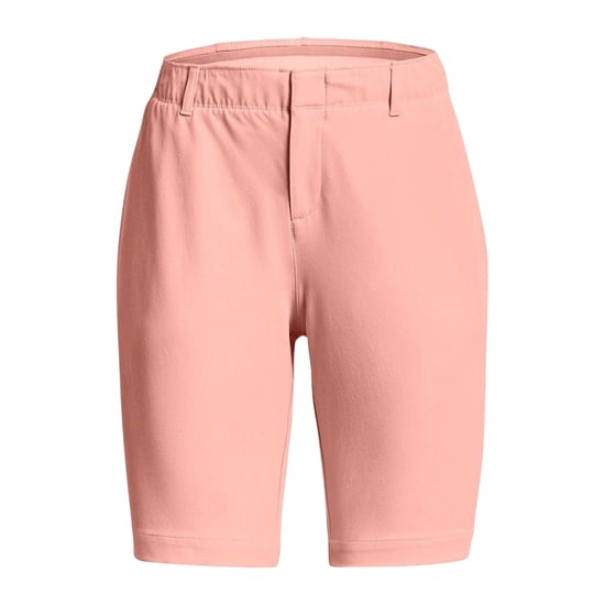 Under Armour Womens/Ladies Link Golf Shorts (Pink/Silver) - Image 1