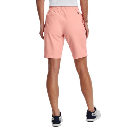 Under Armour Womens/Ladies Link Golf Shorts (Pink/Silver) - Image 2