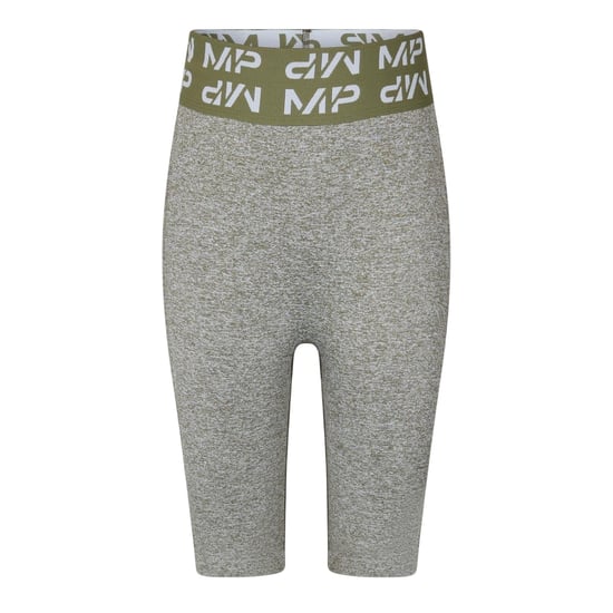 MyProtein Fietsbroek voor dames met een wat vollere pasvorm, in gemêleerde stof (Grijze Mergel) - Image 1