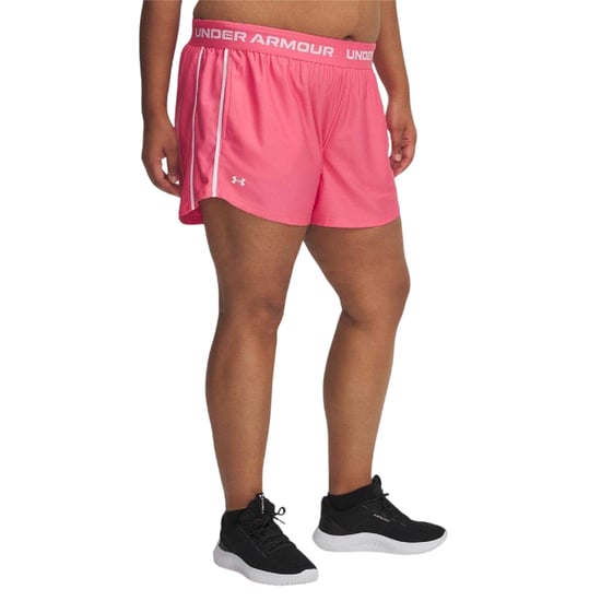 Under Armour Dames/Dames Play Up Korte Broek (Roze) - Image 2