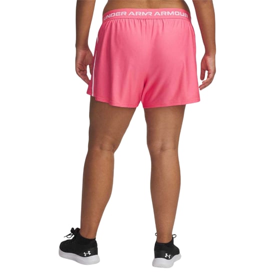 Under Armour Dames/Dames Play Up Korte Broek (Roze) - Image 3