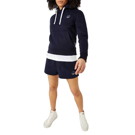 SoulCal Womens/Ladies Fleece Relaxed Fit Shorts (Navy) - Image 4