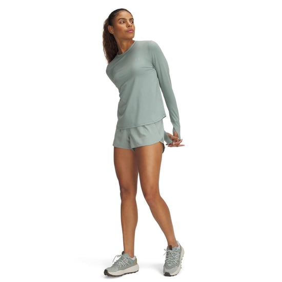 Under Armour Womens/Ladies Launch Pro Running Shorts (Green) - Image 4