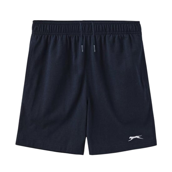 Slazenger Jongens Sweat Shorts met Elastische Tailleband en Logo (Marine) - Image 1
