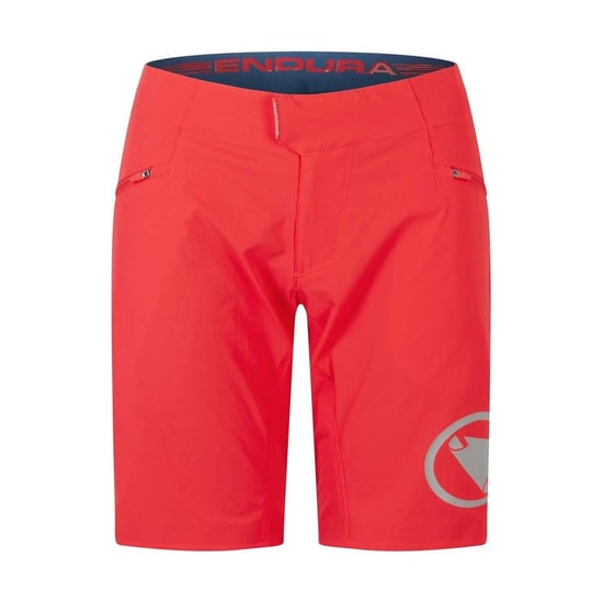 Endura Womens/Ladies Singletrack Shorts (Red) - Image 1