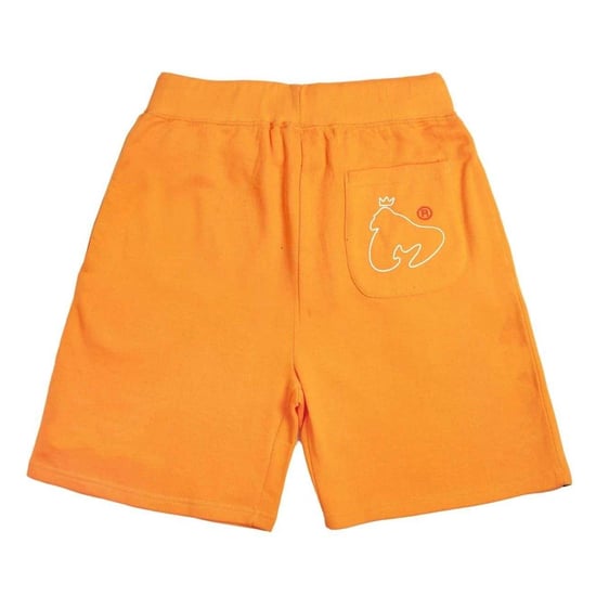 Money Sweatshorts i bomull för herrar (Gul) - Image 3