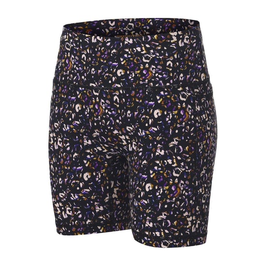 Biba Dames/Dames Luipaardprint Fietsshort met hoge taille (Zwart) - Image 3