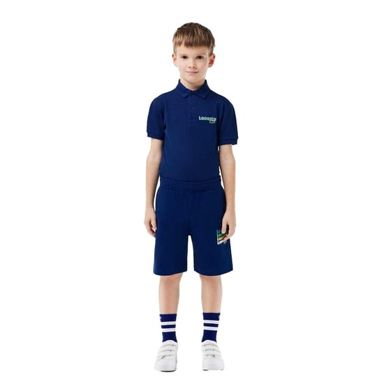 Lacoste Kinder/Kinder Katoenmix Relaxed Fit Sweat Shorts (Marine) - Image 1