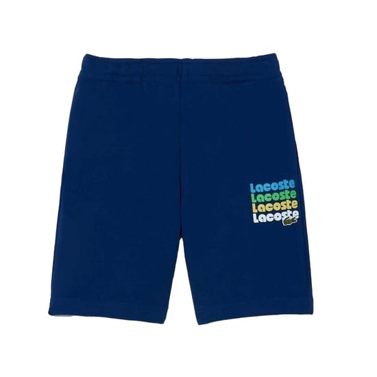 Lacoste Kinder/Kinder Katoenmix Relaxed Fit Sweat Shorts (Marine) - Image 2