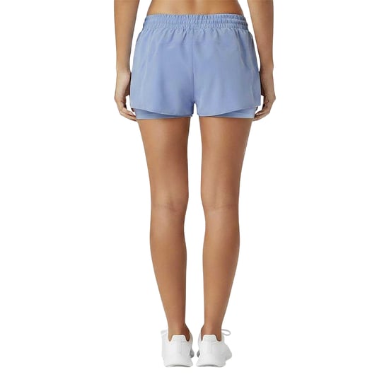 USA Pro Womens/Ladies 2 in 1 Running Shorts (Dusk) - Image 2
