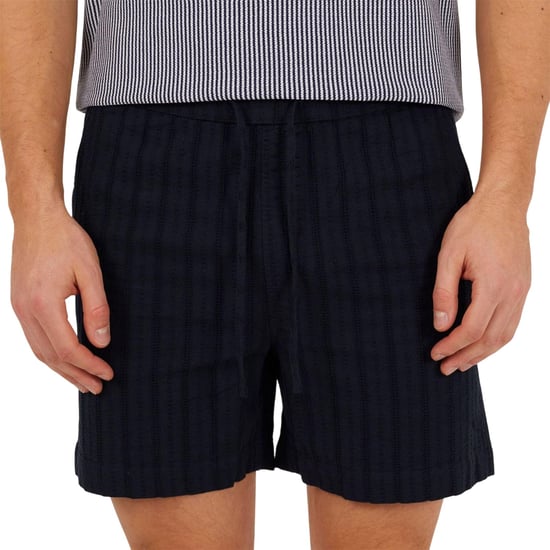 Brave Soul Mens Woven Elasticated Track Shorts (Navy) - Image 2