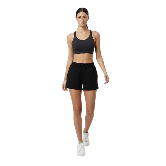 USA Pro Dames/Dames Fleece Korte Broek Regular (Zwart) - Image 4