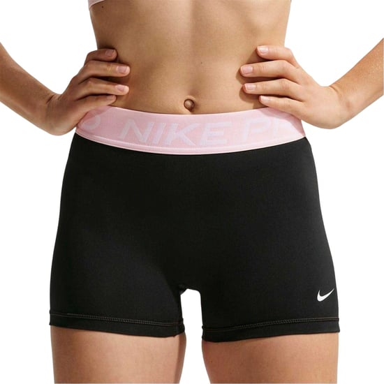 Nike Womens/Ladies Pro Compression Shorts (Black/Pink) - Image 2