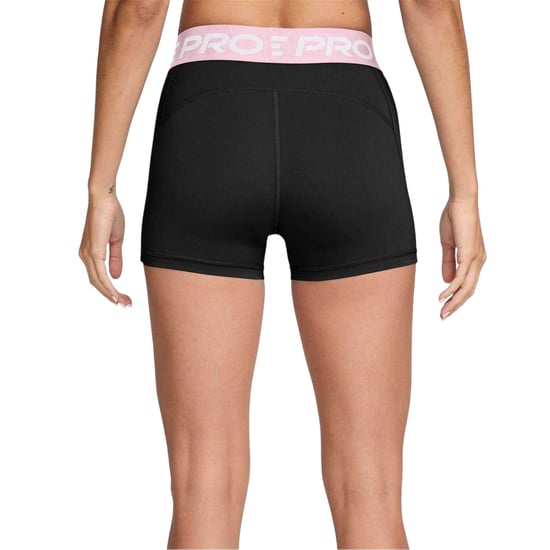 Nike Womens/Ladies Pro Compression Shorts (Black/Pink) - Image 3