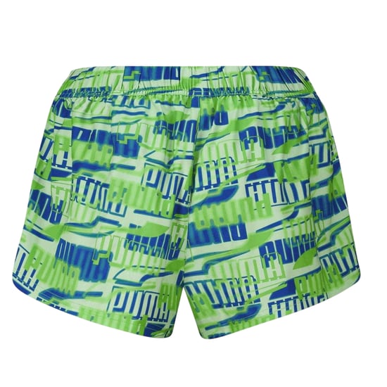 Puma Womens/Ladies Woven Repeat Logo Swim Shorts (Green) - Image 3