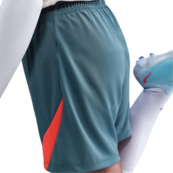 Nike Dames/Dames Strike Voetbal Shorts (Blauw/oranje) - Image 3