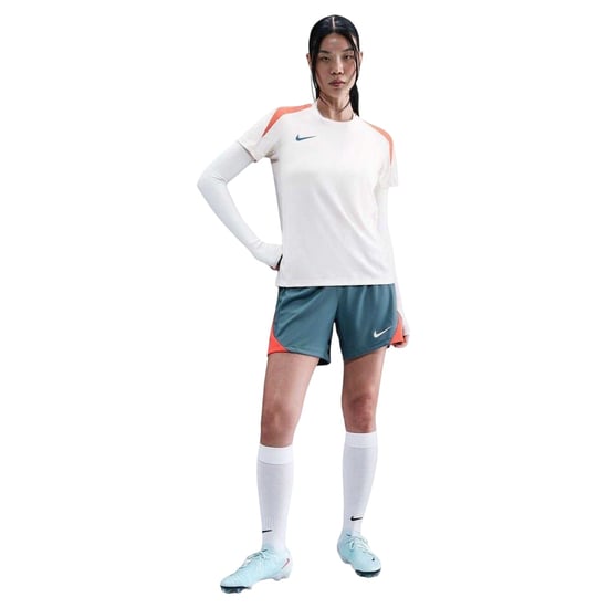 Nike Dames/Dames Strike Voetbal Shorts (Blauw/oranje) - Image 5