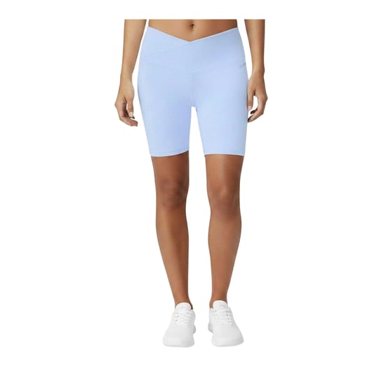 USA Pro Dames/Dames Wrap Front High Waist Fietsshort (Brunnera Blauw) - Image 4