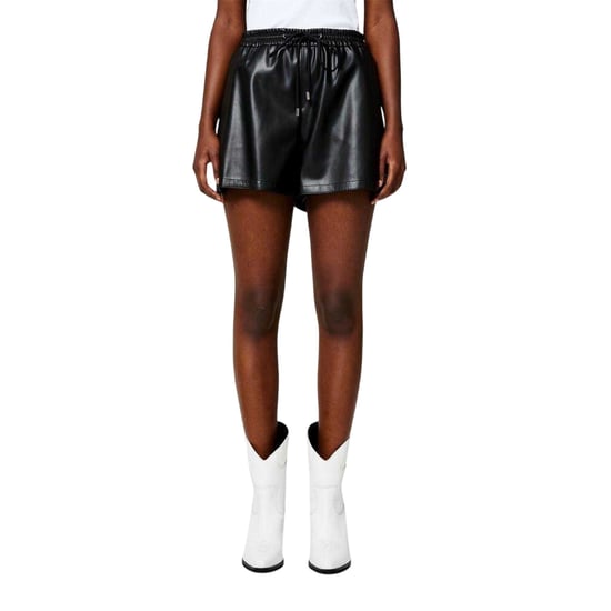 Hugo Hesear casual korte broek voor dames (Zwart) - Image 4