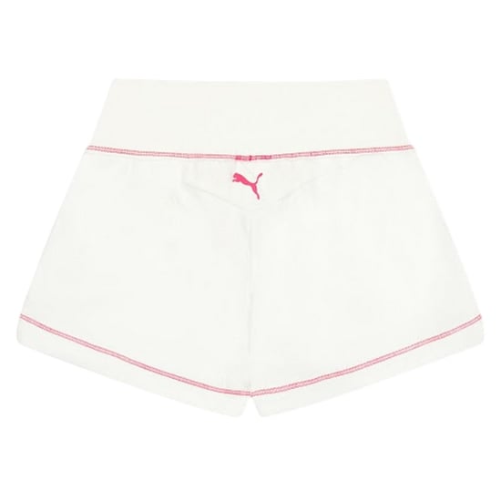 Puma Stickade shorts med logotyp för barn (Vit) - Image 2