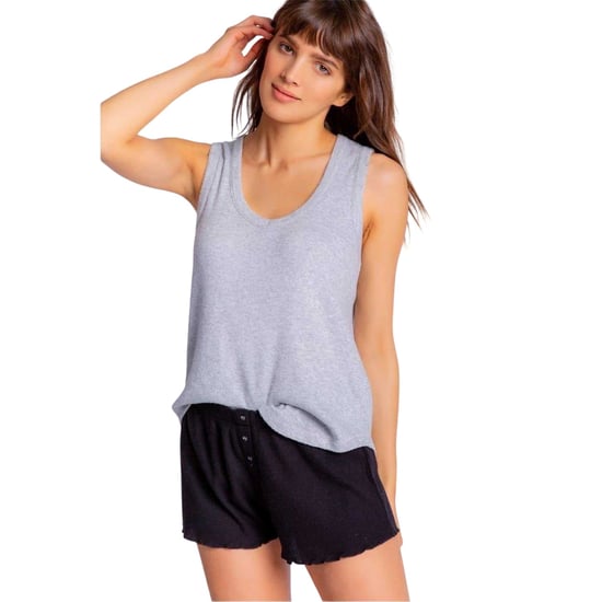 PJ Salvage Dames/Dames Ribshort (Zwart) - Image 3