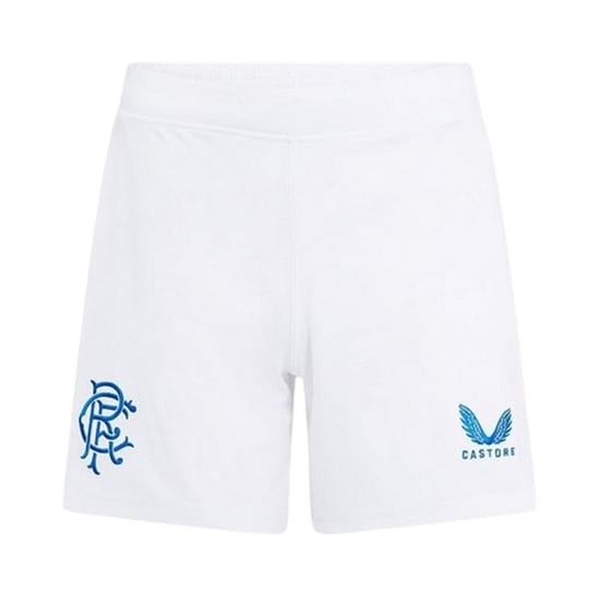 Castore Dames 2024 2025 Rangers FC Voetbalkorte (Wit/Blauw) - Image 1