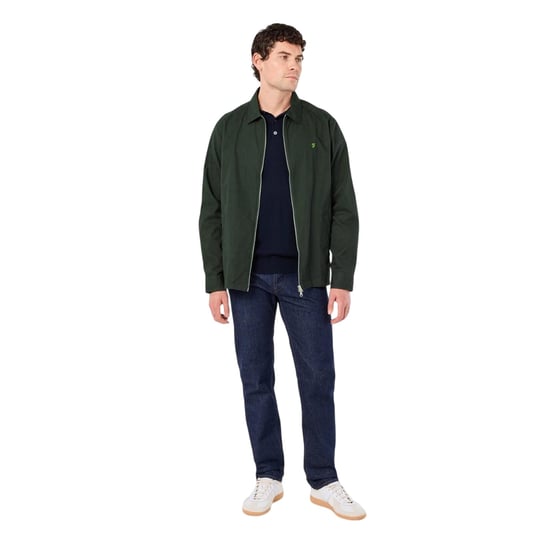 Farah Heren Radley Regular Overshirt (Evergreen) - Image 5