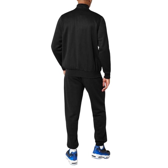Slazenger Herenjack van polykatoen met logo en doorlopende rits (Zwart) - Image 4