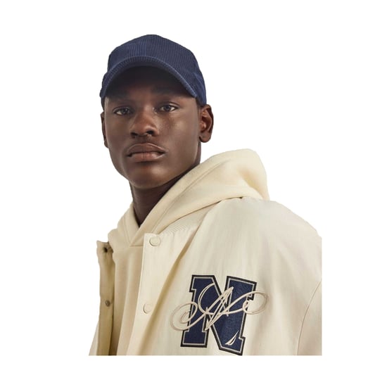 Nautica Heren Dreman Letterman Jas (Ivoor) - Image 3