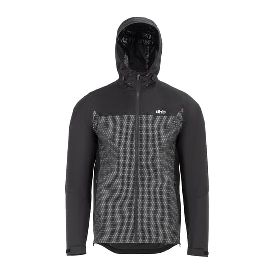 dhb Waterdicht fietsjack voor heren (Zwart) - Image 1