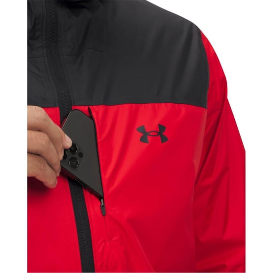 Under Armour Waterdichte Cloudstrike-jas voor heren (Rood) - Image 3